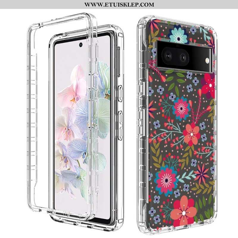 Etui do Google Pixel 7 Fantazyjne Kwiaty